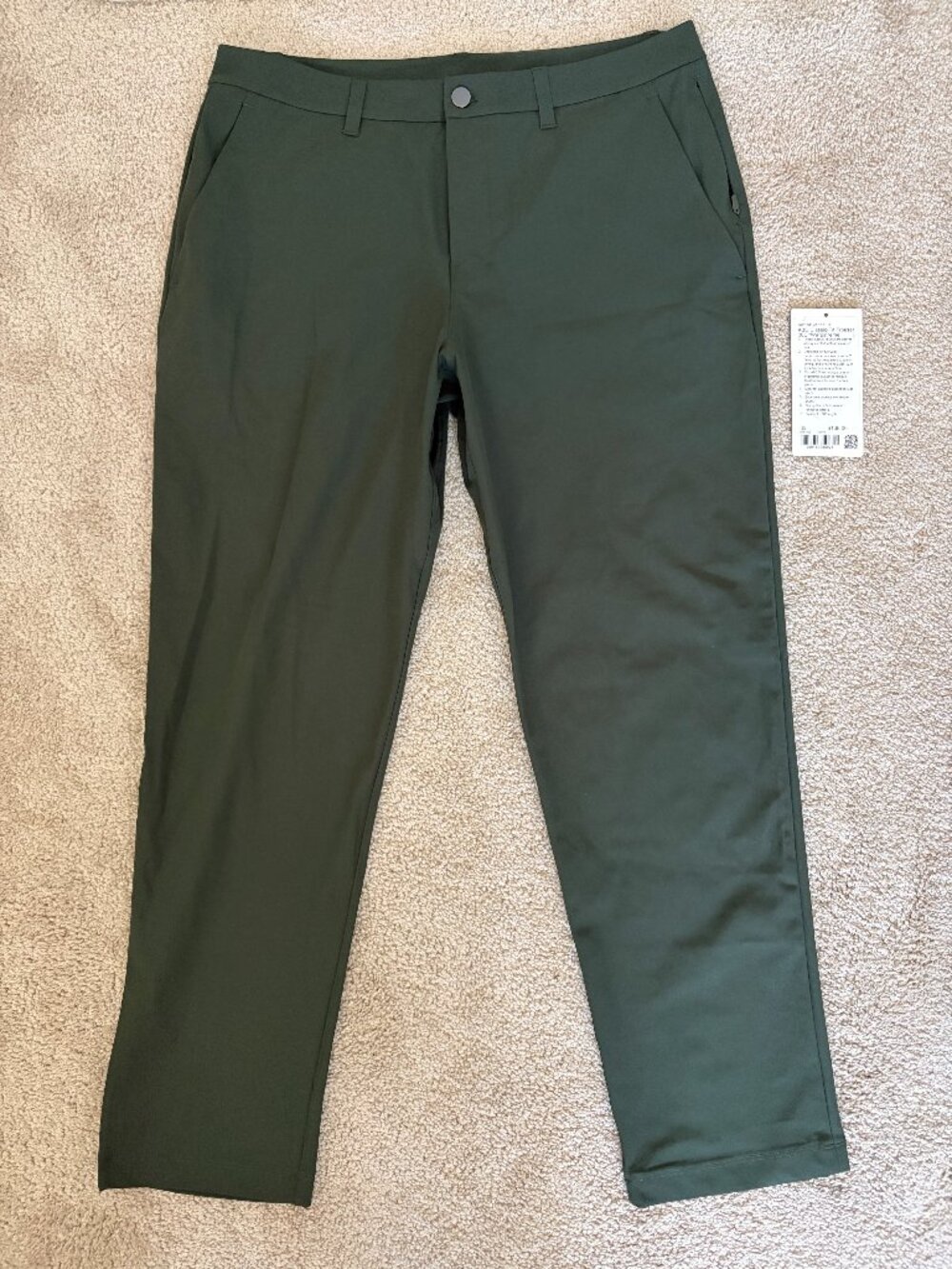 ABC Classic-Fit Trouser 30L *Warpstreme 33 x 30 Gator Green